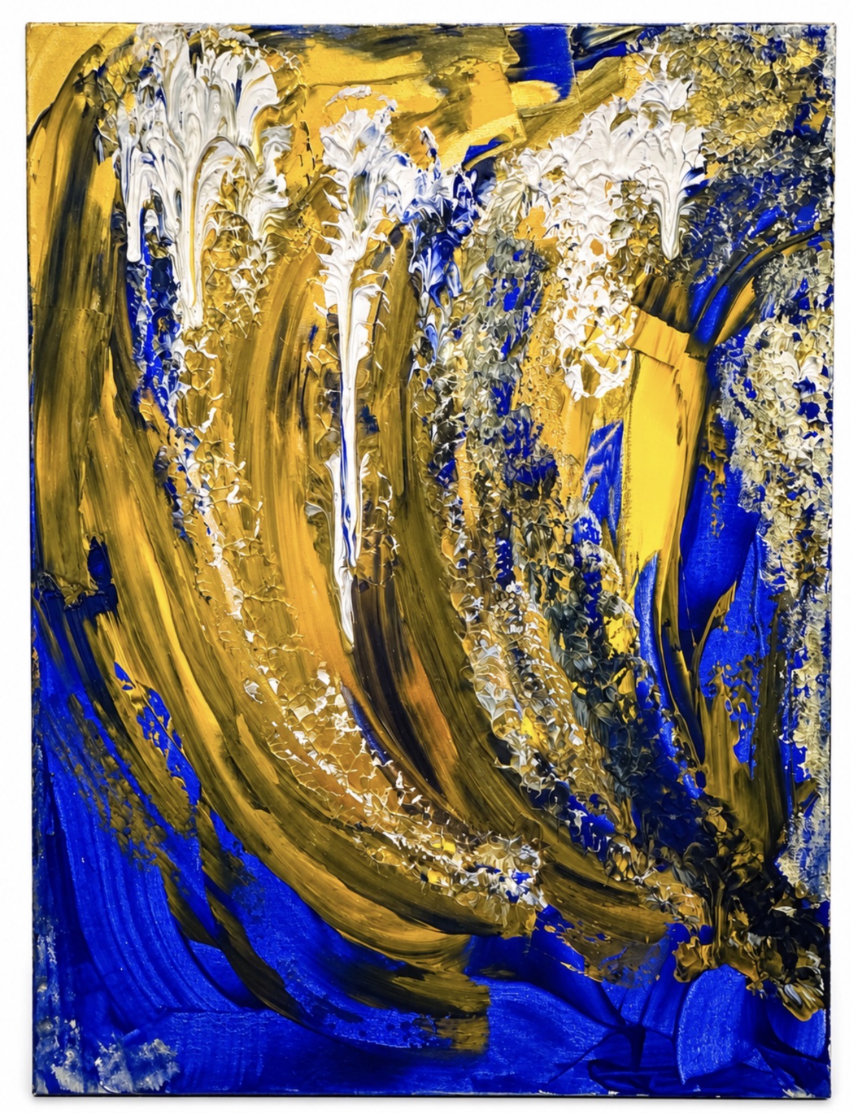 Angellight – handgemaltes Originalgemälde, 60 × 80 cm